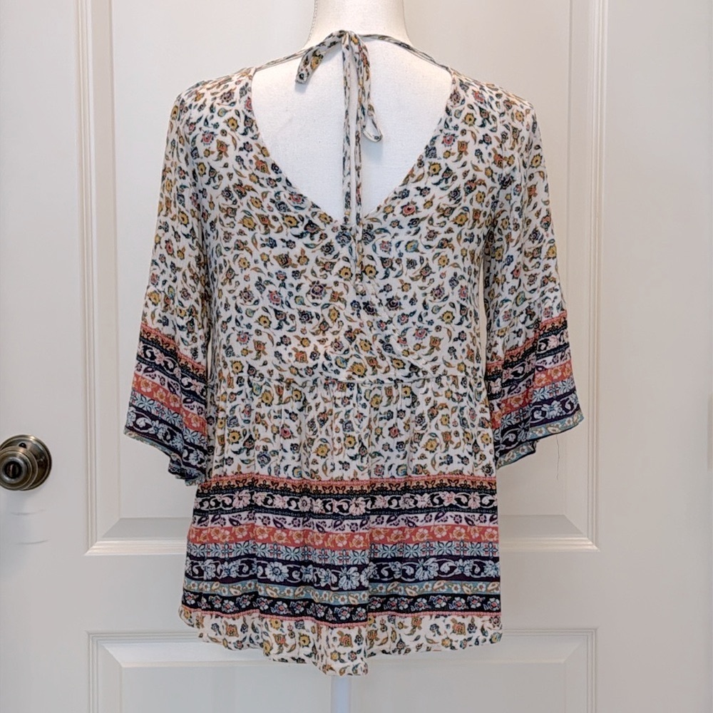 exhilaration Print Top - Picture 3 of 12